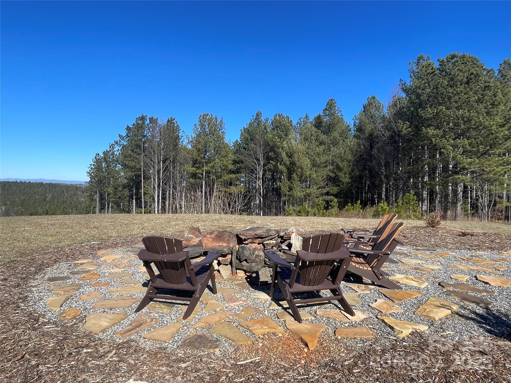 Firepit, common area. - 109 Shortoff Trail, Valdese