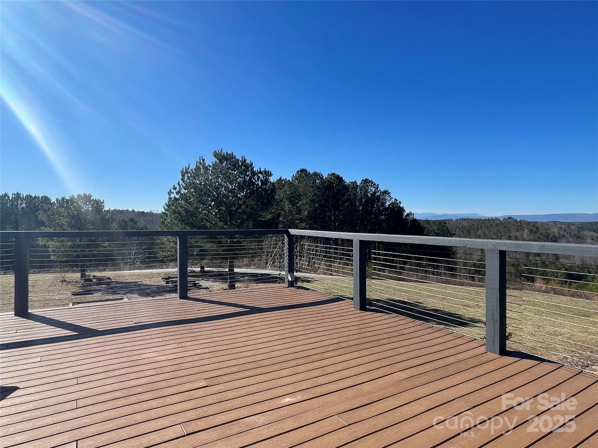 Upper viewing deck, common area. - 109 Shortoff Trail, Valdese