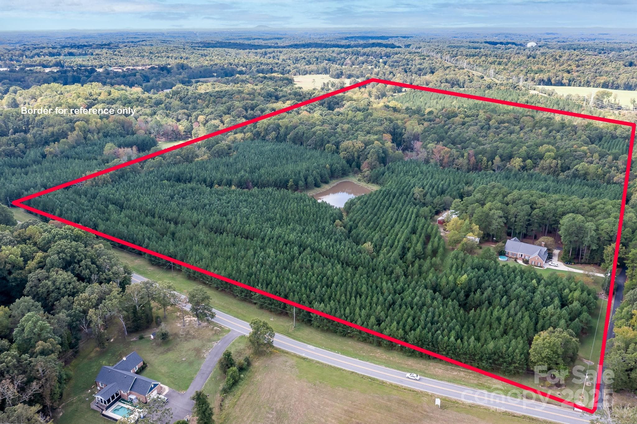 Lines are approximate, please refer to GIS. - Huntersville