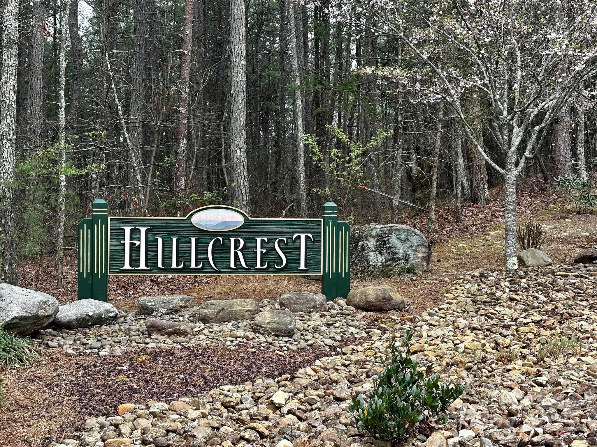 Hillcrest Gated Entrance - Mill Spring