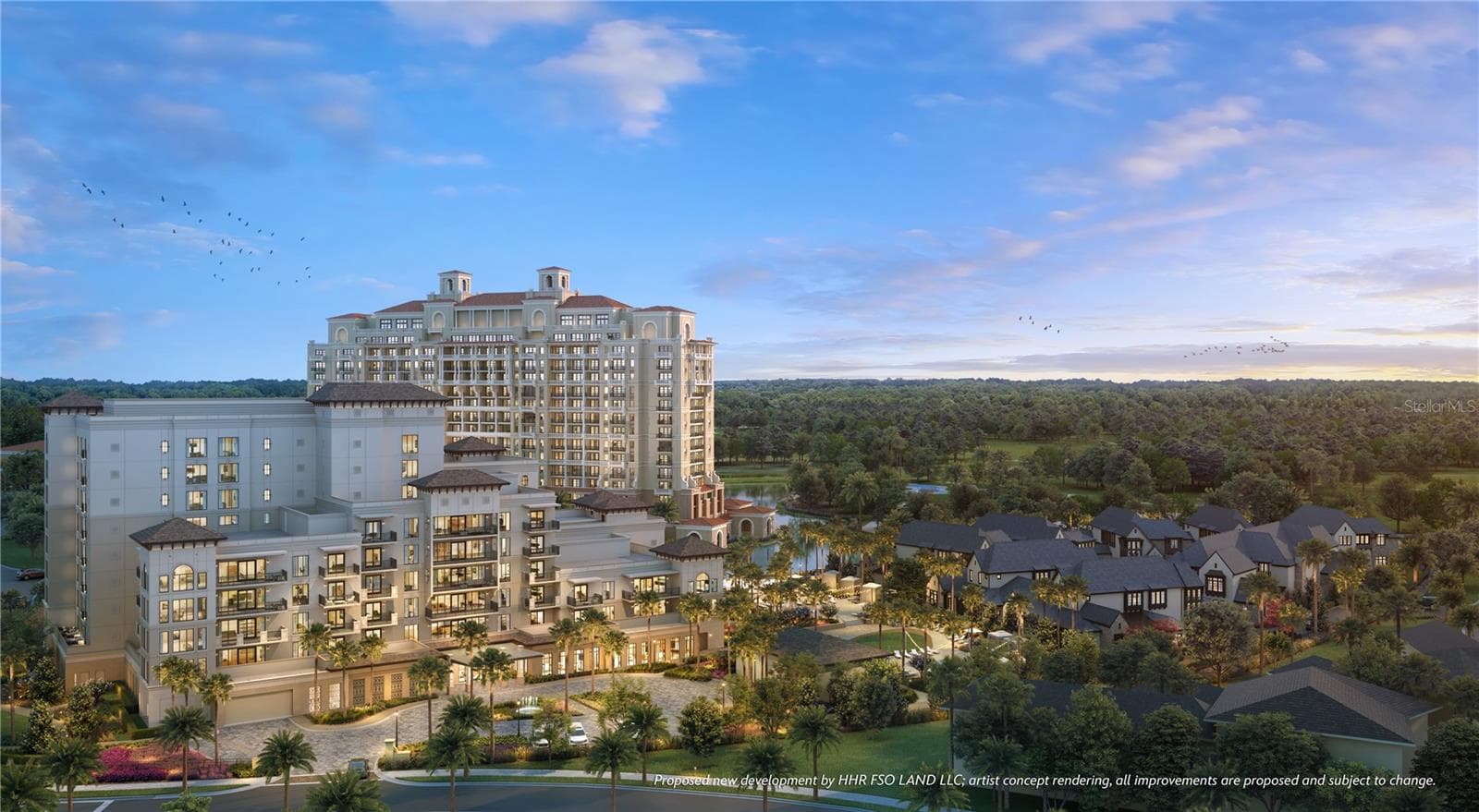 Florian Park Luxe Residences. Artist concept rendering, all improvements are proposed and subject to change. ©Disney - 10300 WINTER SPARKLE CIR, GOLDEN OAK