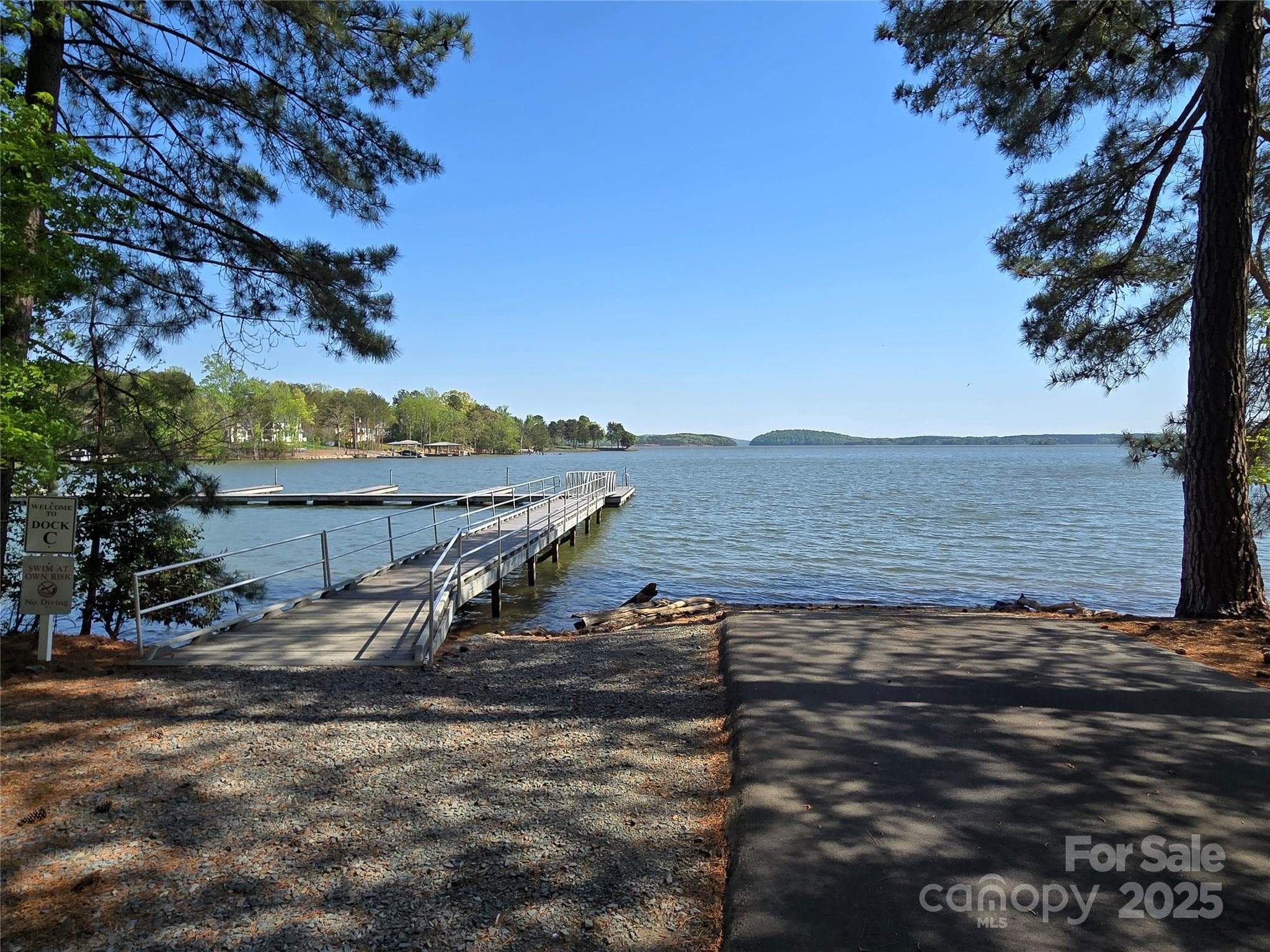 Paved, private boat landing at the Clubhouse. - 133 Badin View Drive, Badin Lake