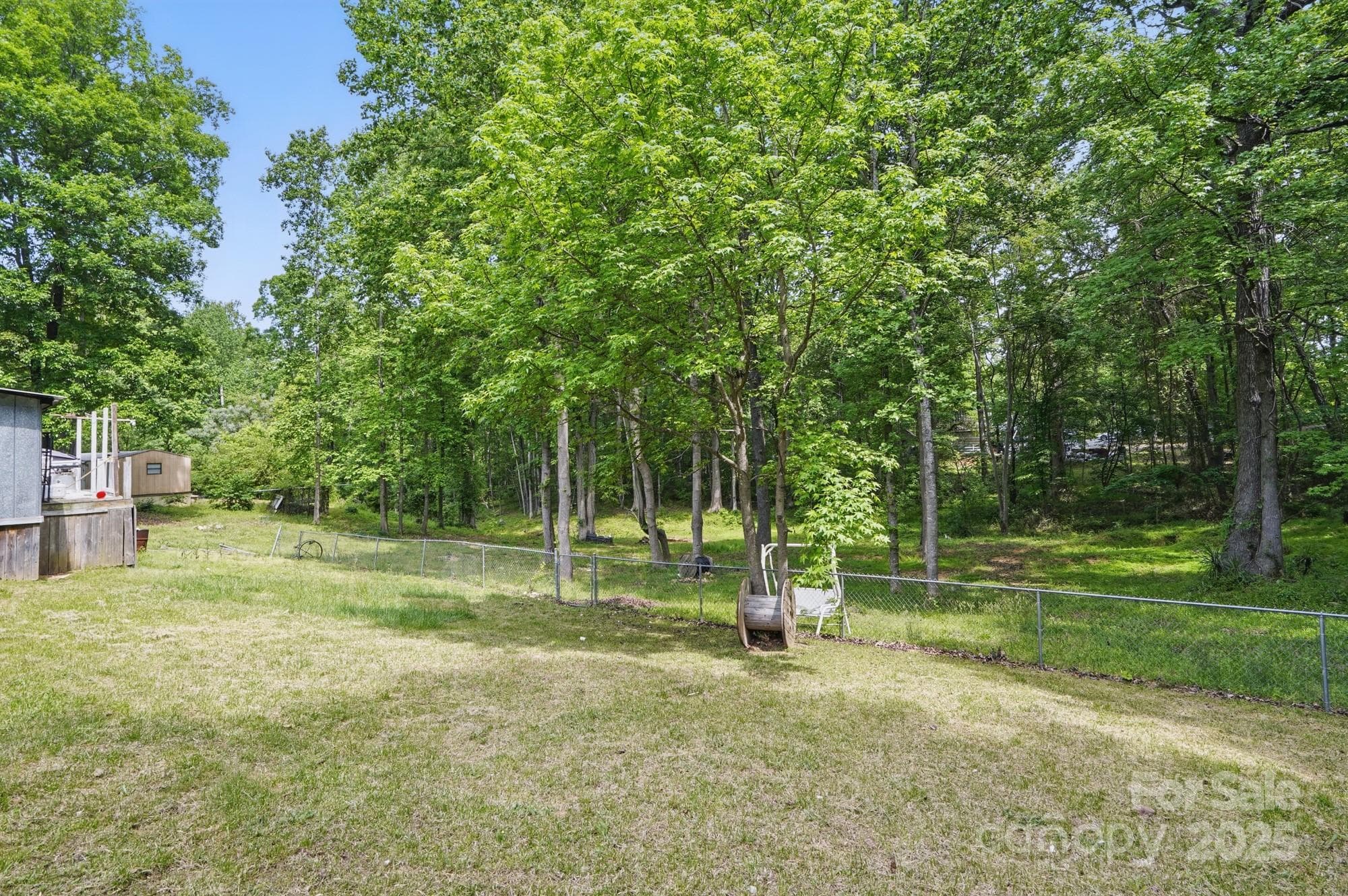 Tree lined to the rear of subjects lot - 10420 Silver Mine Road, Indian Land