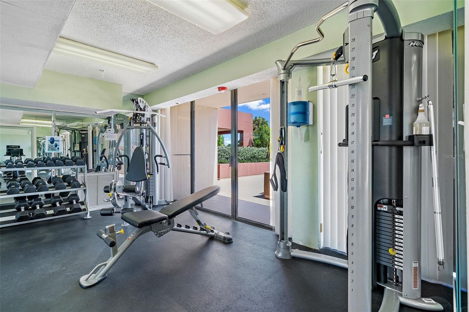 Fitness Center - weights room - 1 KEY CAPRI #303E, TREASURE ISLAND