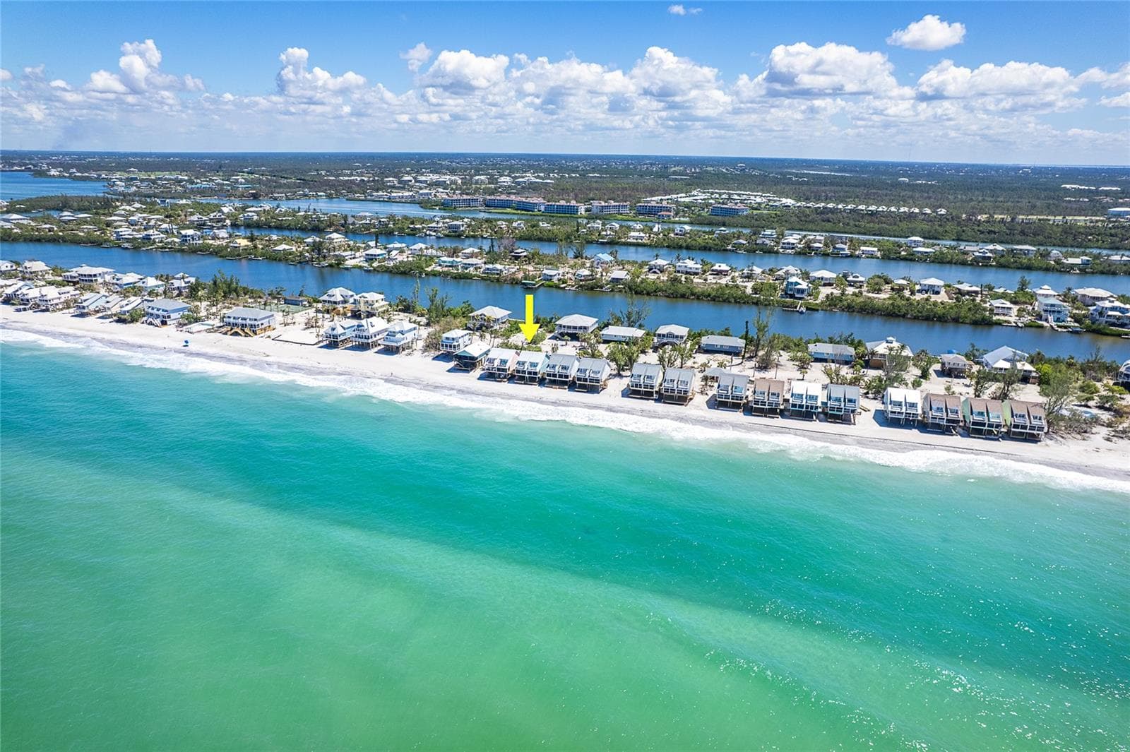 Aerial View. - 301 S GULF BLVD #3, PLACIDA