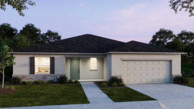Artist Rendering at Dusk - 2277 BROADPOINT DR, PUNTA GORDA
