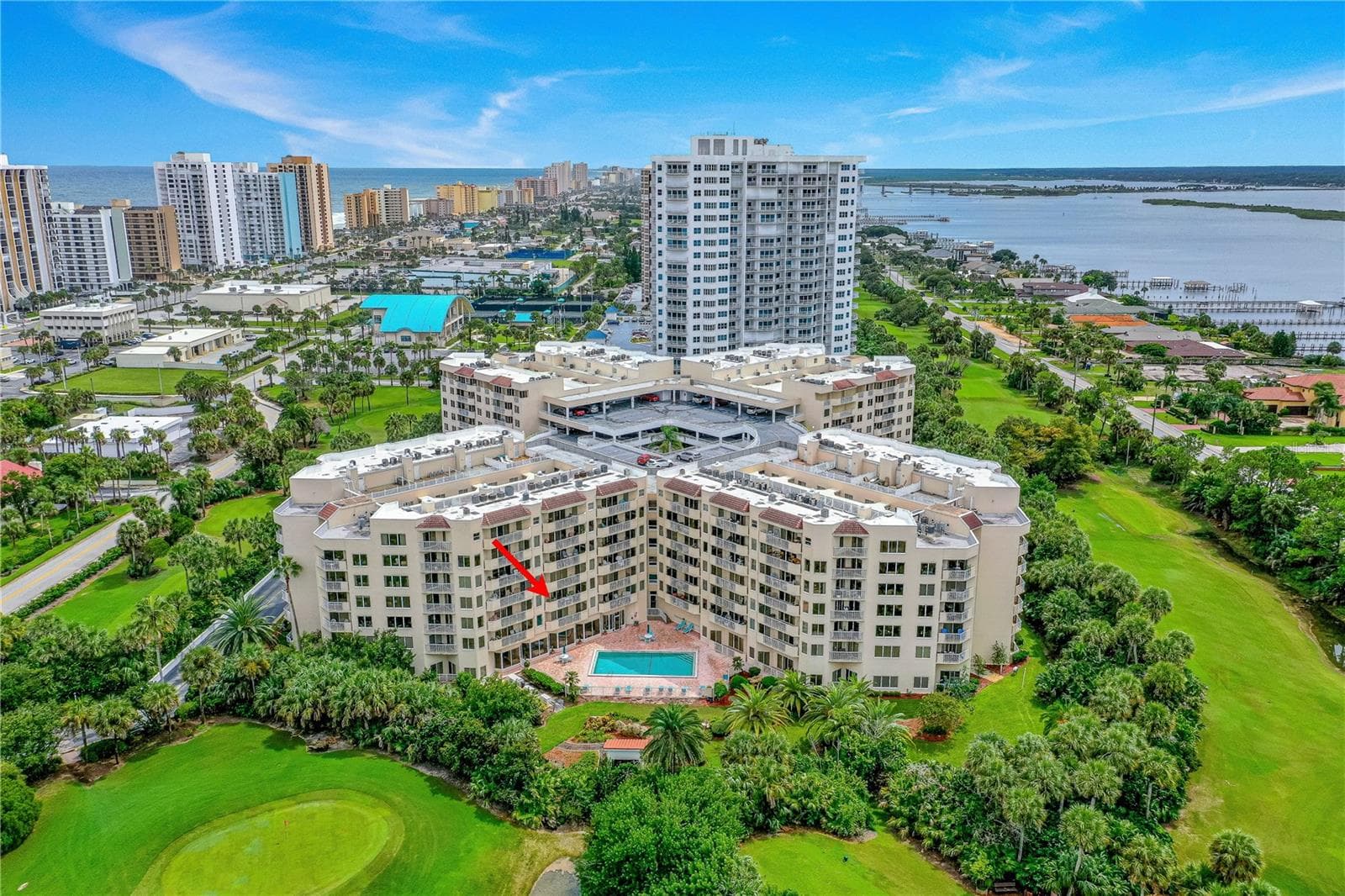 oceans Cloverleaf Condos - 3 OCEANS WEST BLVD #3A7, DAYTONA BEACH SHORES