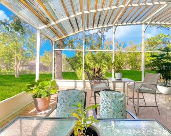extension back porch - 119 CRESCENT MOON DR, GROVELAND