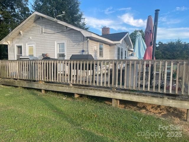 Wrap around deck - 3513 Gilboa Road, Marshville