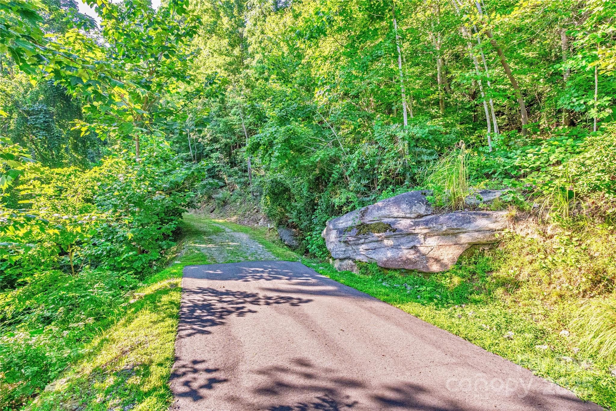 Paved access to the lot - Hendersonville