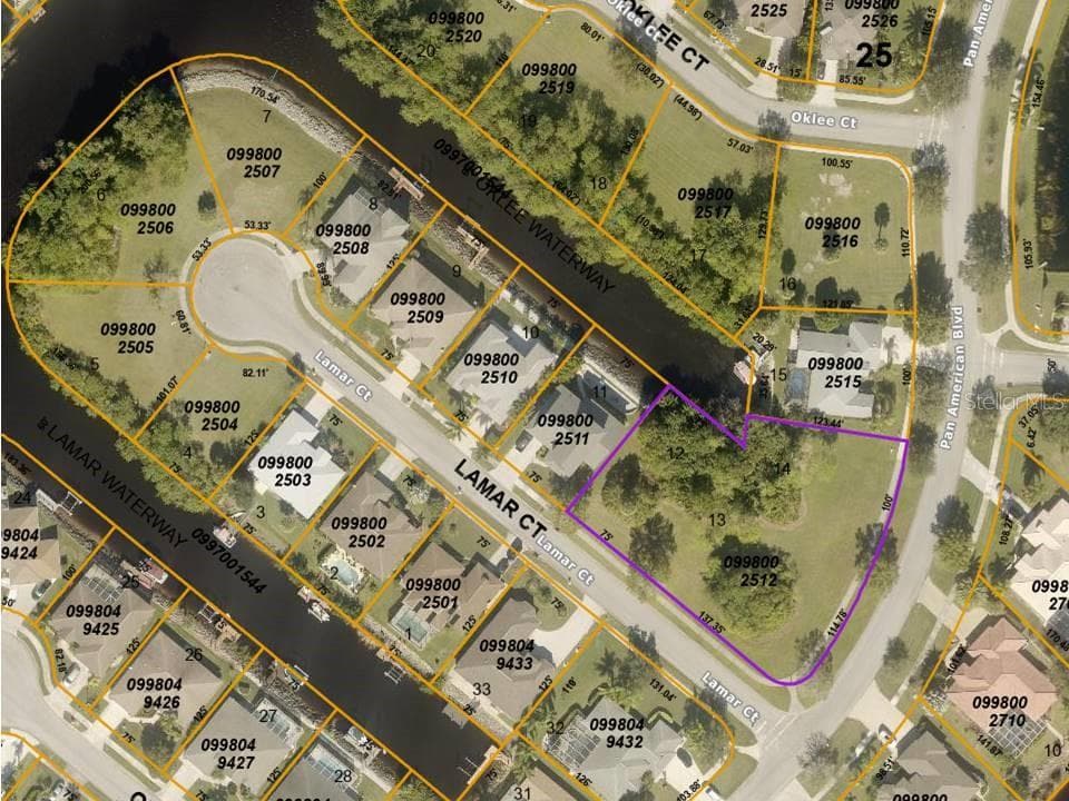 LOTS 12, 13 & 14 LAMAR CT