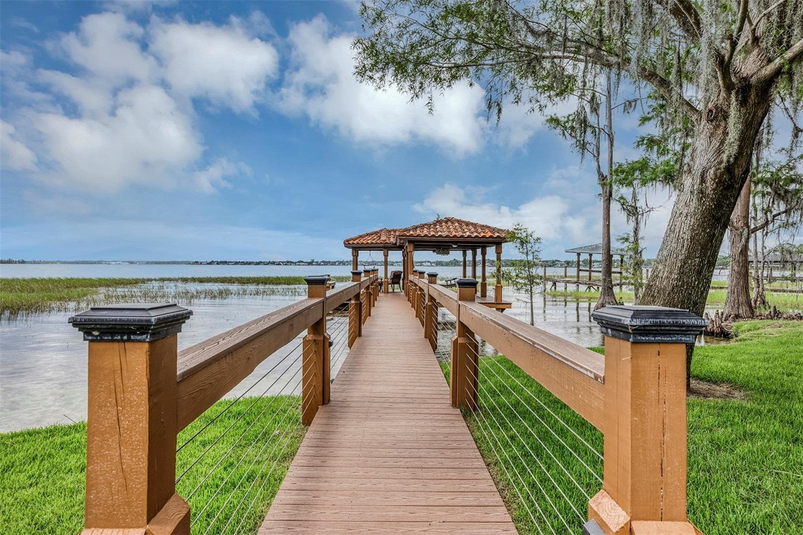 Dock with Boat Lift - 10203 TROUT RD, ORLANDO