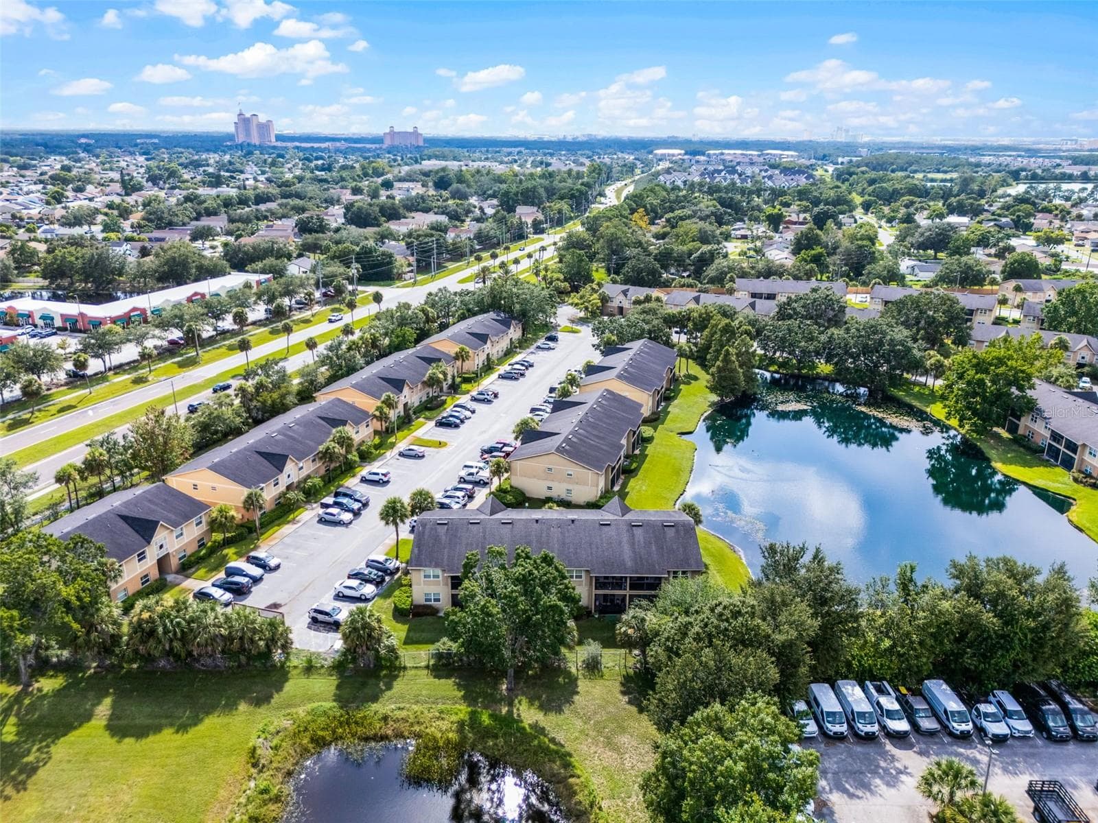 Aerial View - 2401 BARLEY CLUB CT #2, ORLANDO
