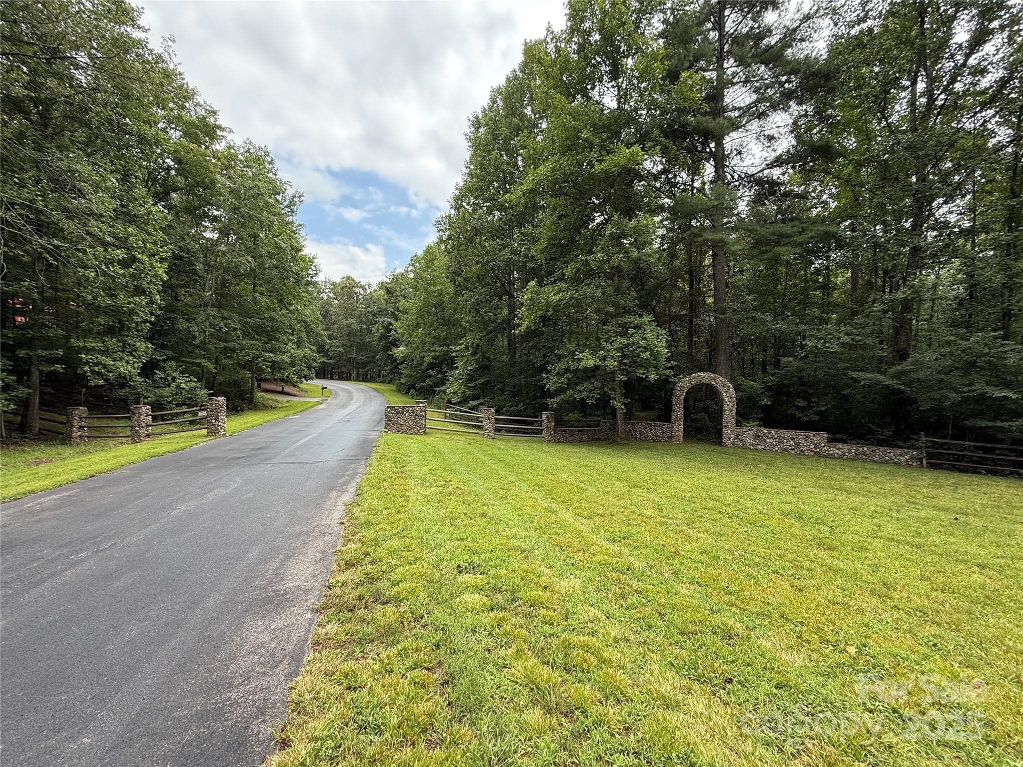 Community and Trails Entry - Moravian Falls