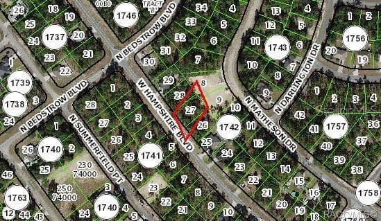 Land at 1195 W HAMPSHIRE BLVD, CITRUS SPRINGS, photo 2 of 2