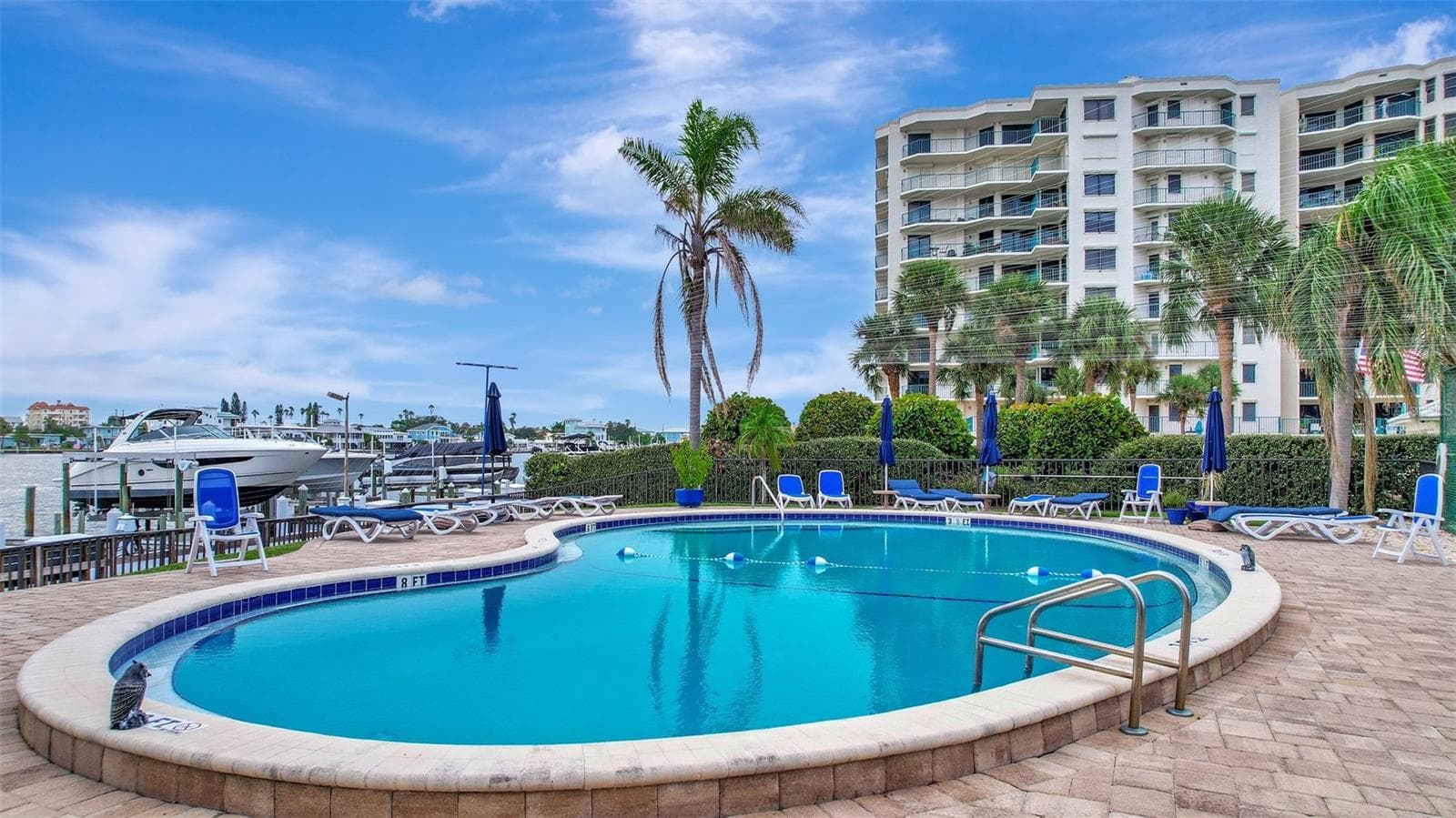 The pool is very inviting with great views - 660 ISLAND WAY #708, CLEARWATER BEACH