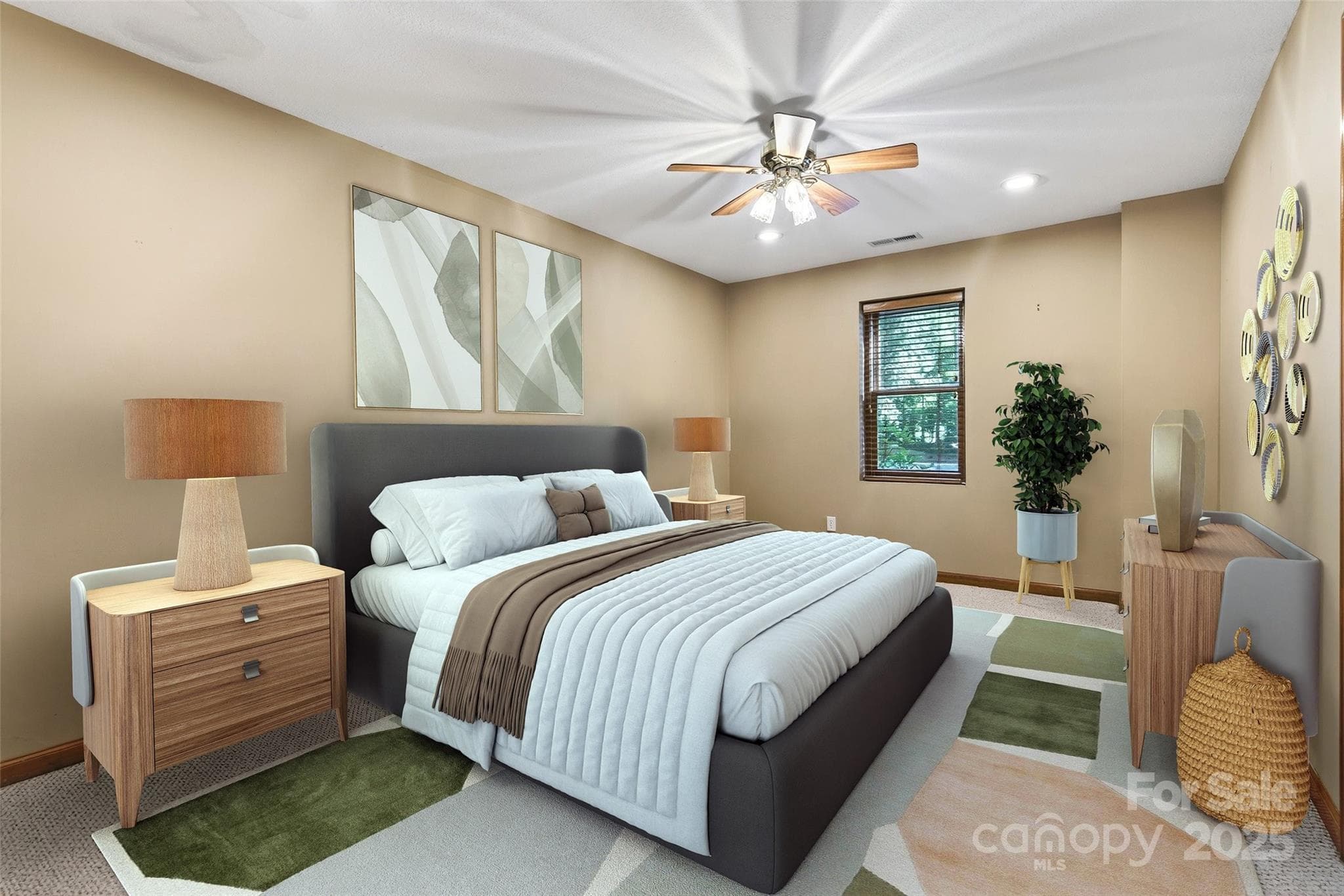 Lower Bedroom 1 virtually staged - 307 #7 Blue Ridge Drive S, Marion