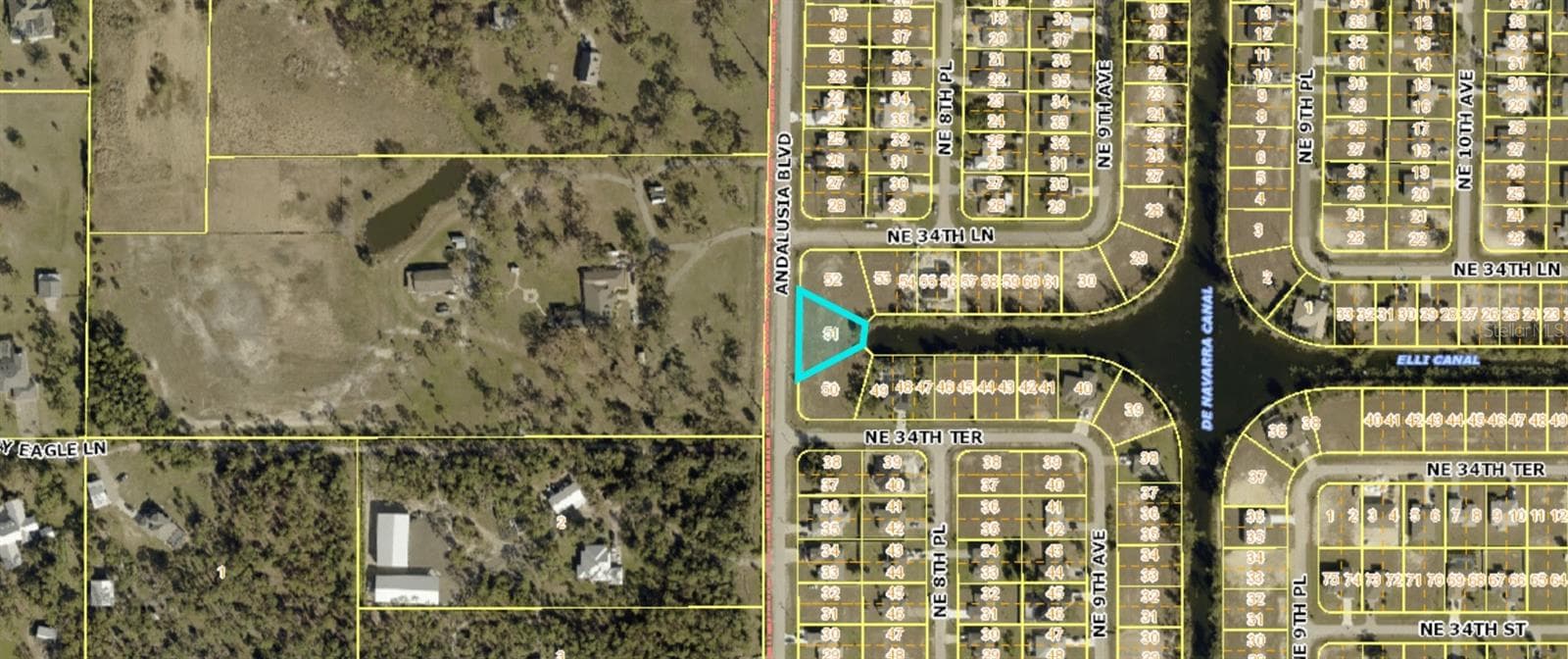 Land at 3421 ANDALUSIA BLVD, CAPE CORAL, photo 8 of 11