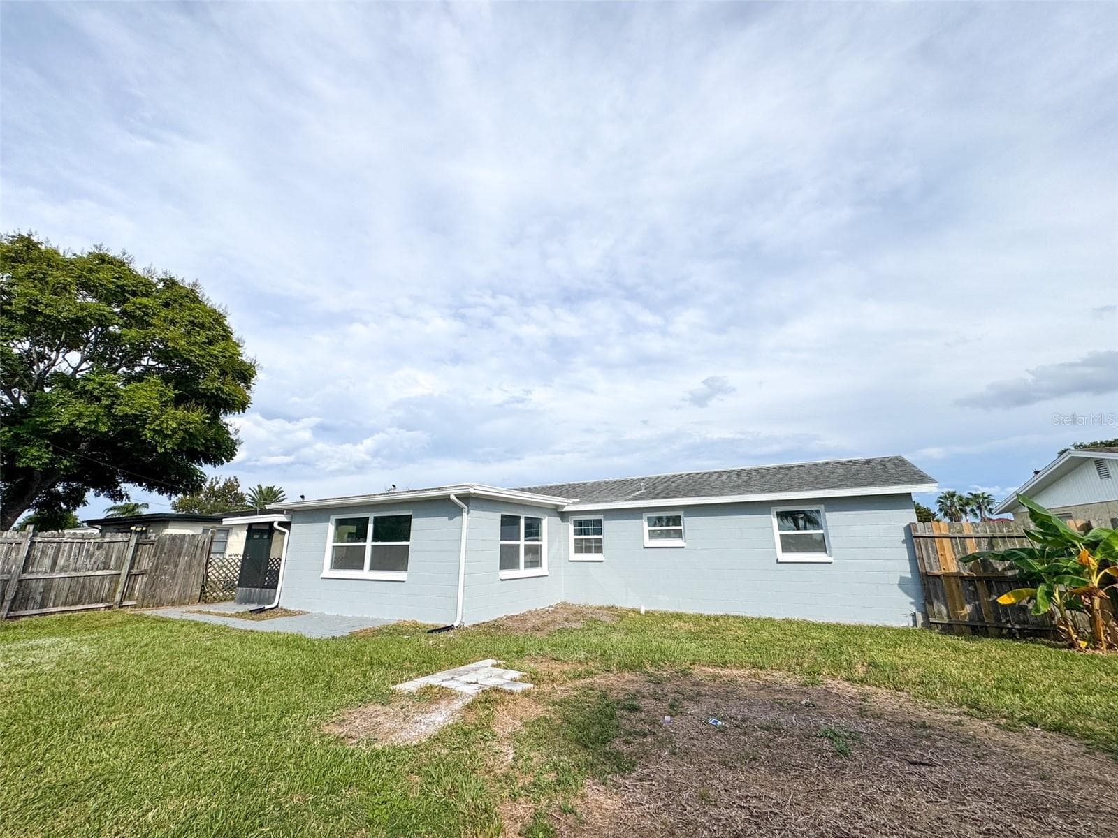 Back Yard - 10805 FILLMORE AVE, PORT RICHEY