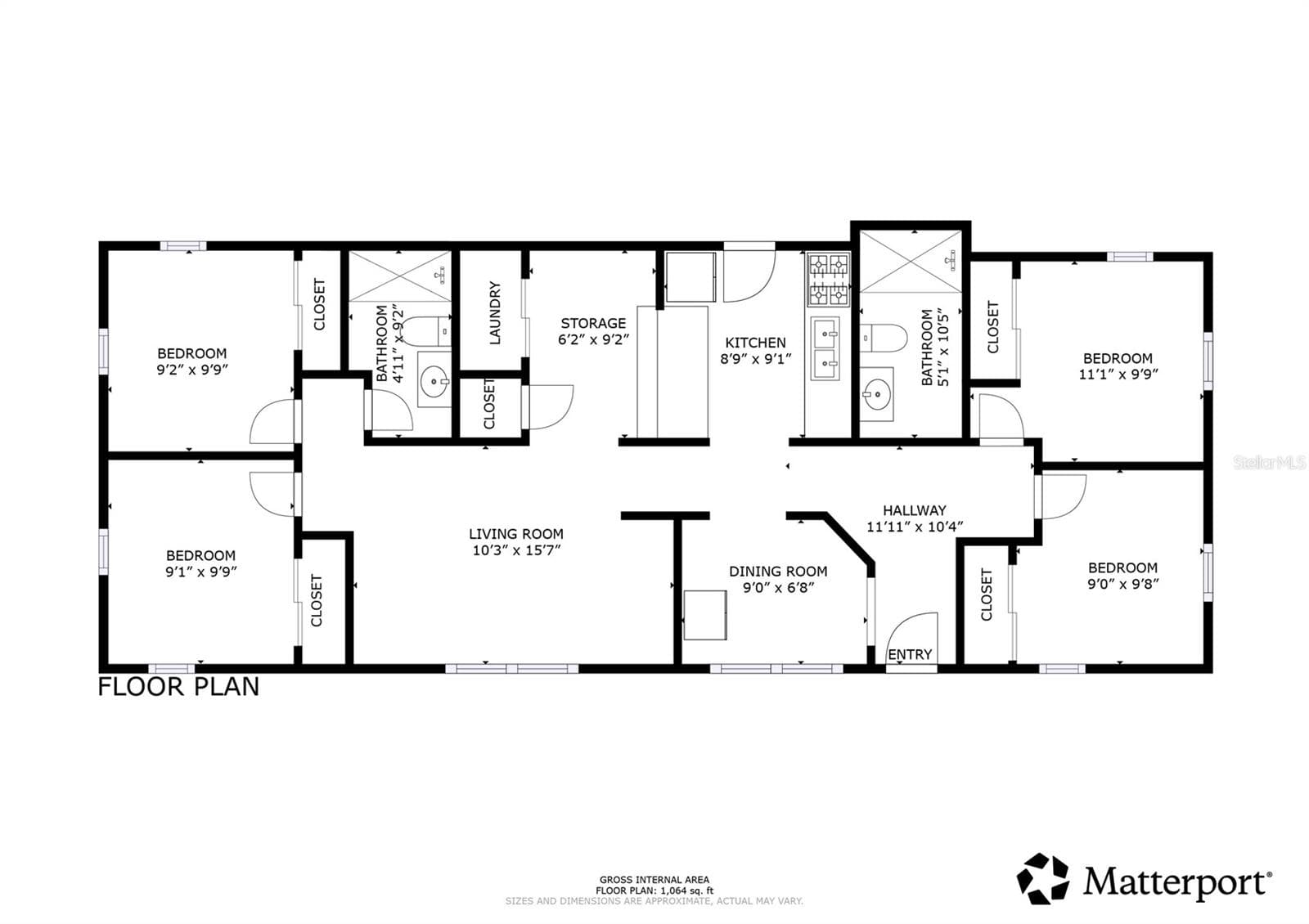 Single Family Residence at 10101 N 11TH ST, TAMPA, photo 3 of 13