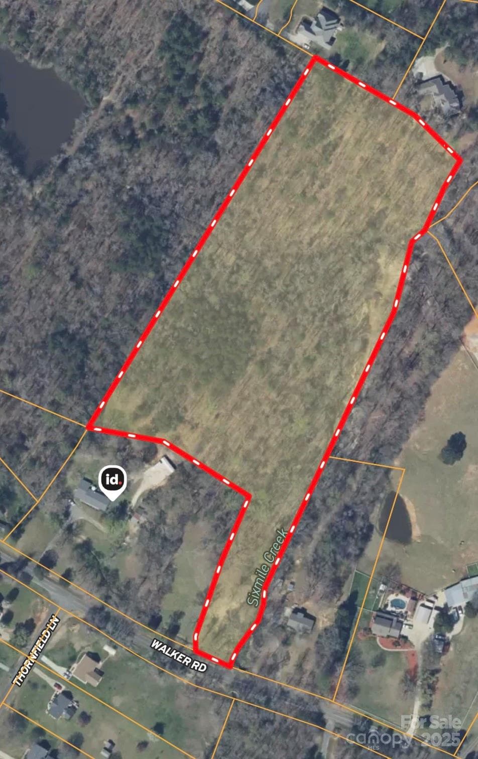 Property boundary - Rock Hill