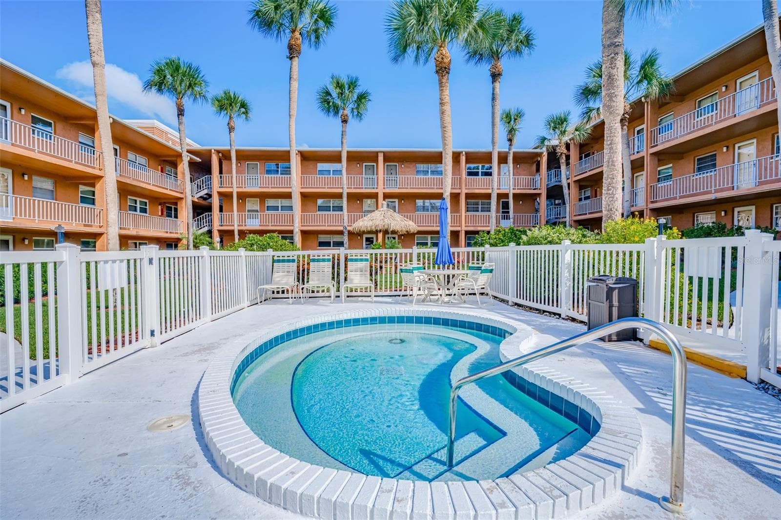 Hot Tub at Building #5/Courtyard - 12760 INDIAN ROCKS RD #546, LARGO