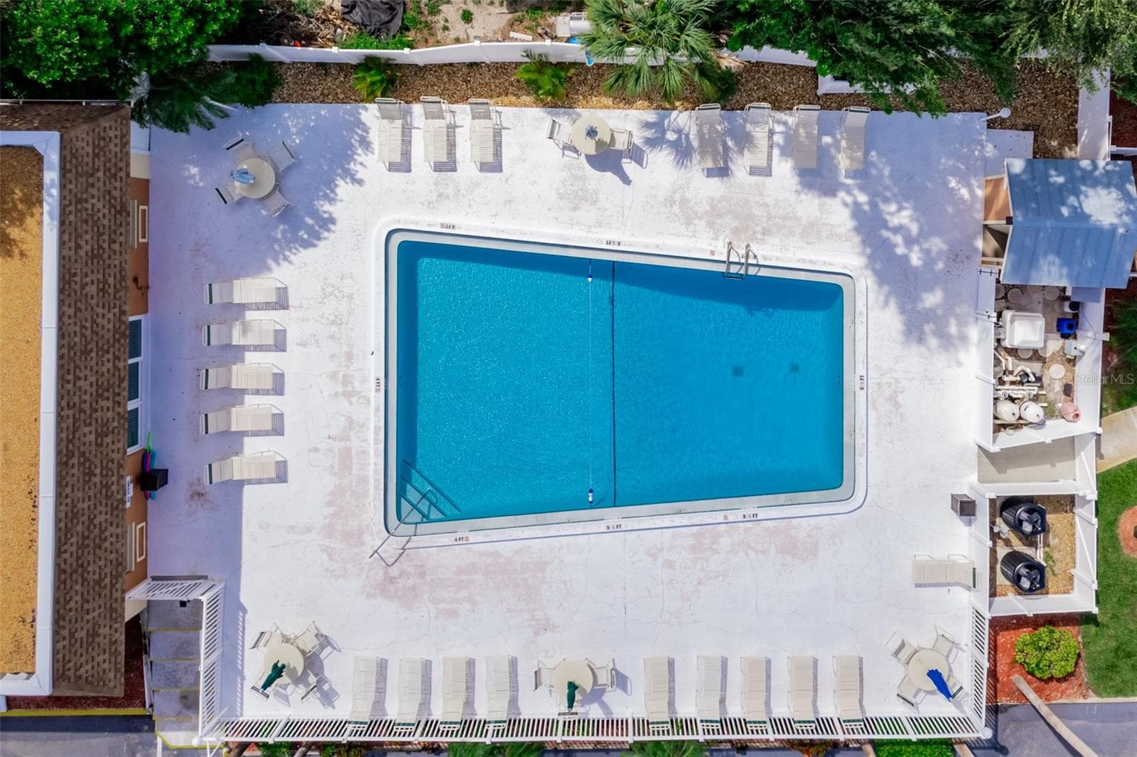 Aerial View of the Clubhouse Pool - 12760 INDIAN ROCKS RD #546, LARGO