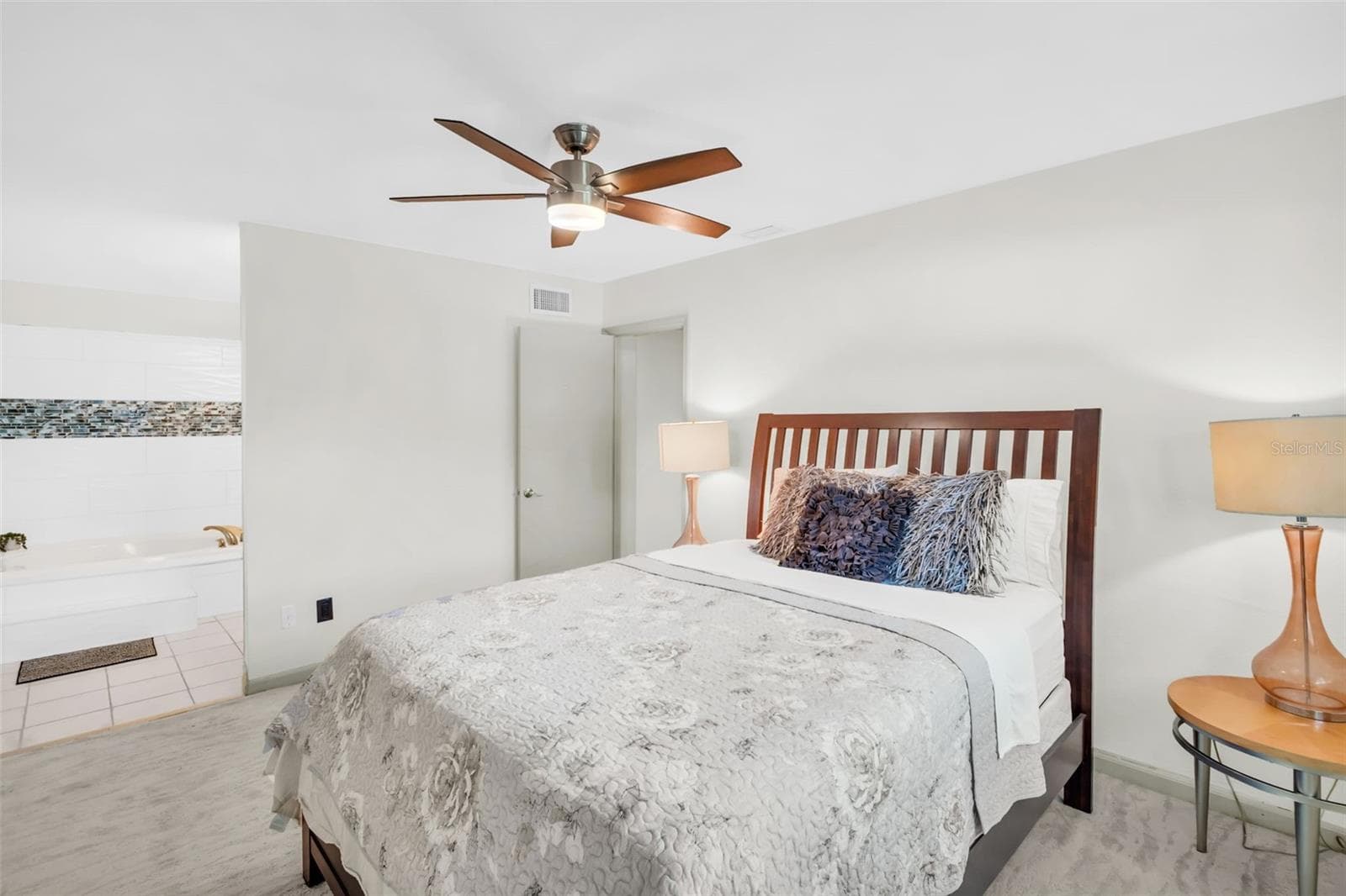 Primary Bdrm with Ensuite Bath - 1182 NORWOOD AVE, CLEARWATER