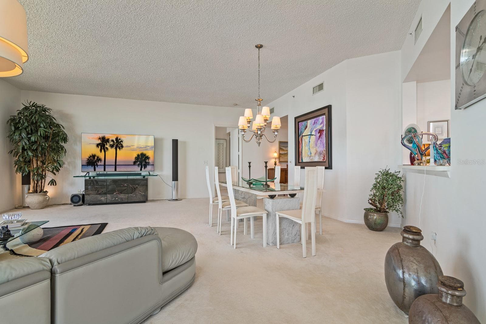 Dinning Room - 1560 GULF BLVD #1507, CLEARWATER BEACH