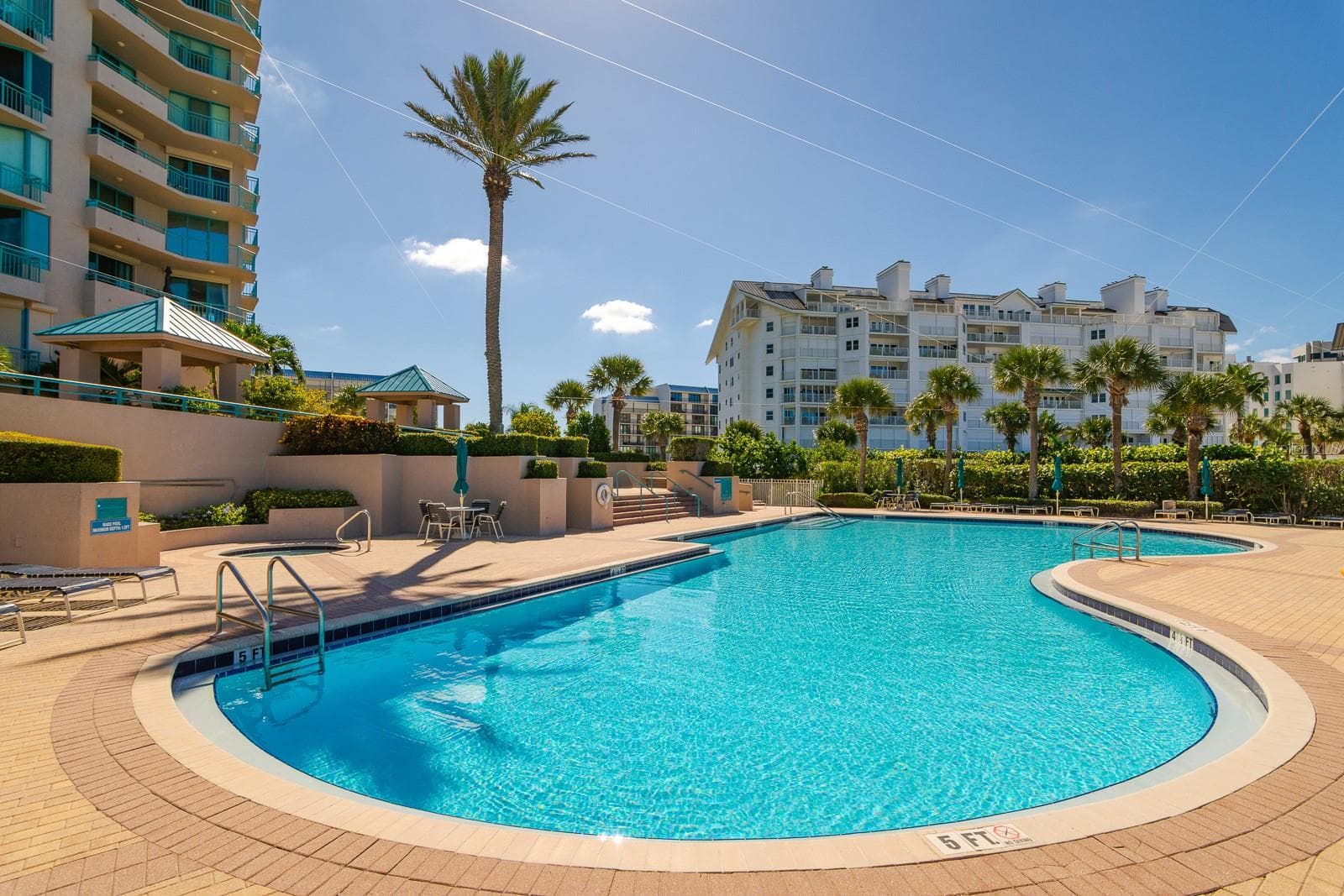 Pool - 1560 GULF BLVD #1507, CLEARWATER BEACH