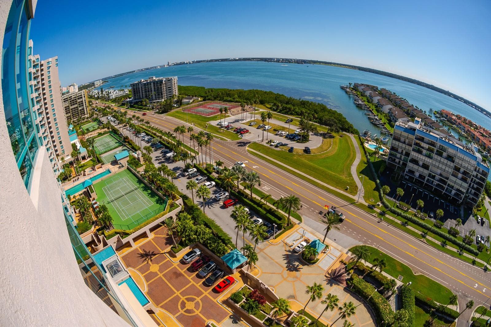 View From Front Door - 1560 GULF BLVD #1507, CLEARWATER BEACH