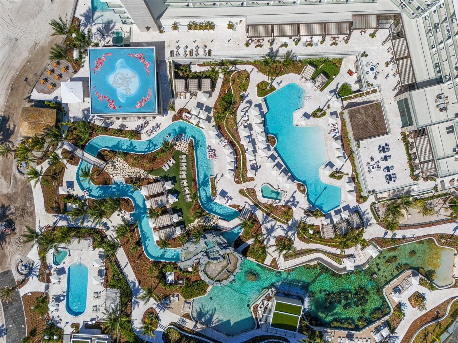 St. Regis Pool, Lagoon, & Winding River - 1591 GULF OF MEXICO DR #413, LONGBOAT KEY