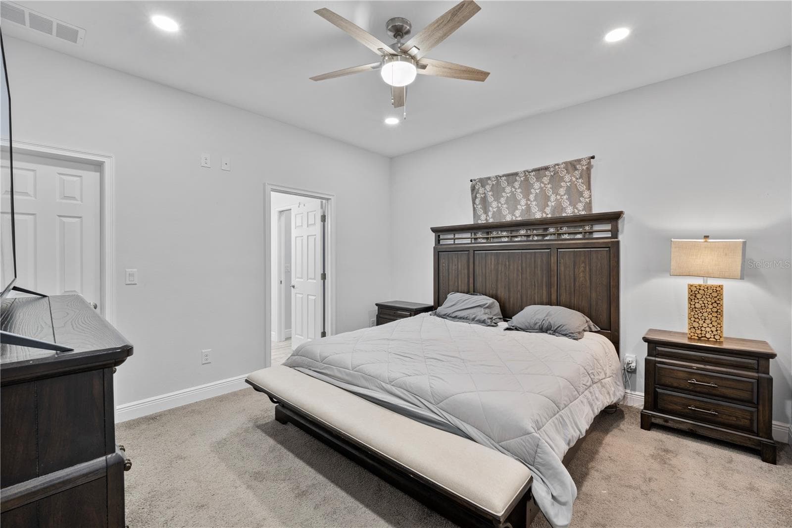 MASTER BEDROOM - 3842 PHILLIPS RD, LAKE WALES