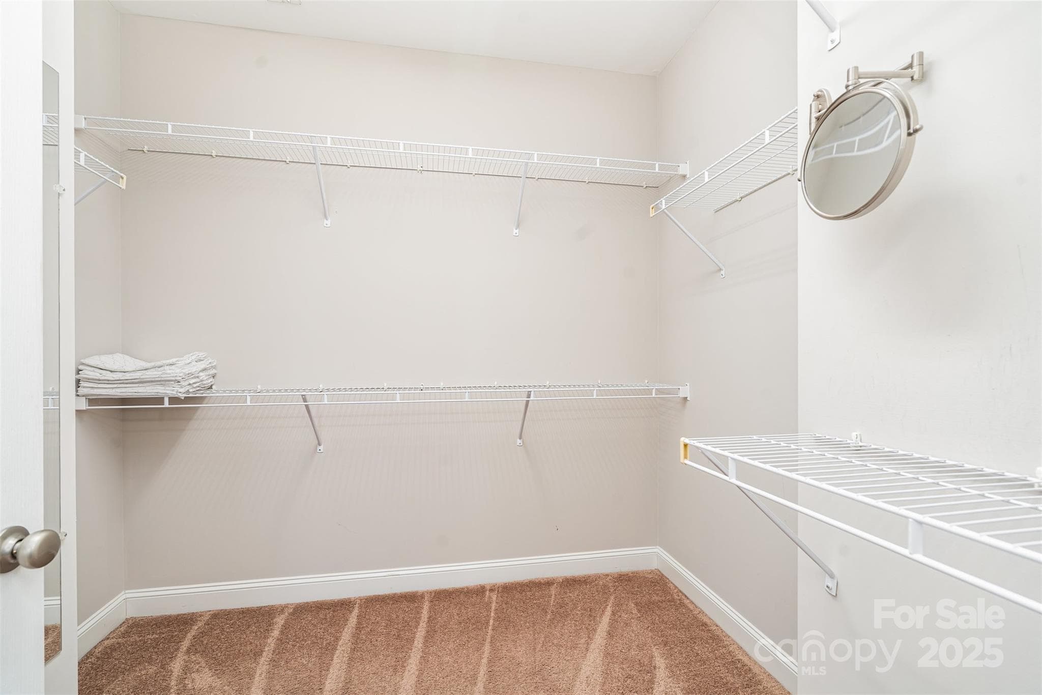 Primary closet - 327 River Birch Drive, Salisbury