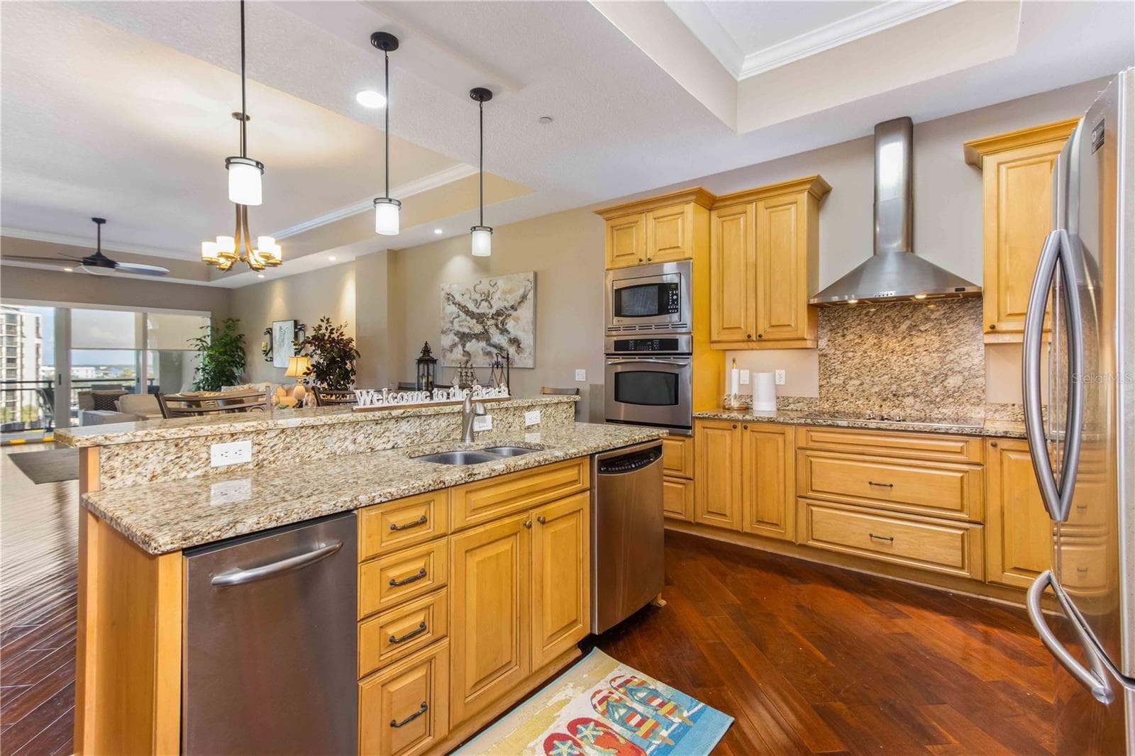 OPEN KITCHEN - 202 WINDWARD PSGE #603, CLEARWATER BEACH
