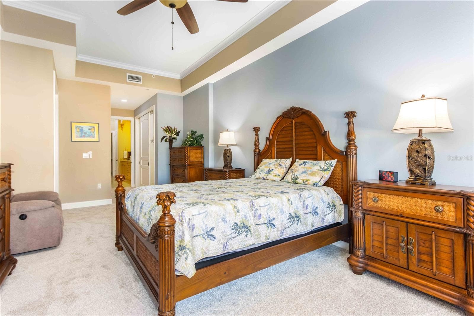 PRIMARY BEDROOM - 202 WINDWARD PSGE #603, CLEARWATER BEACH