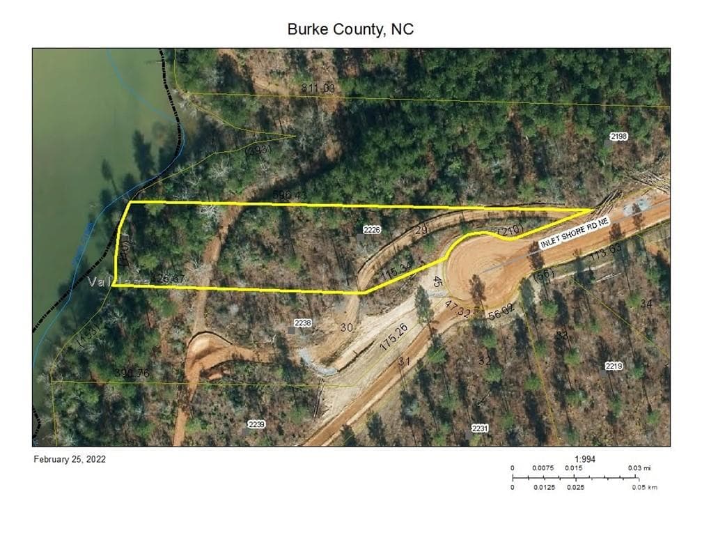 Lot at 2226 Inlet Shore Road NE, Connelly Springs, photo 2 of 15