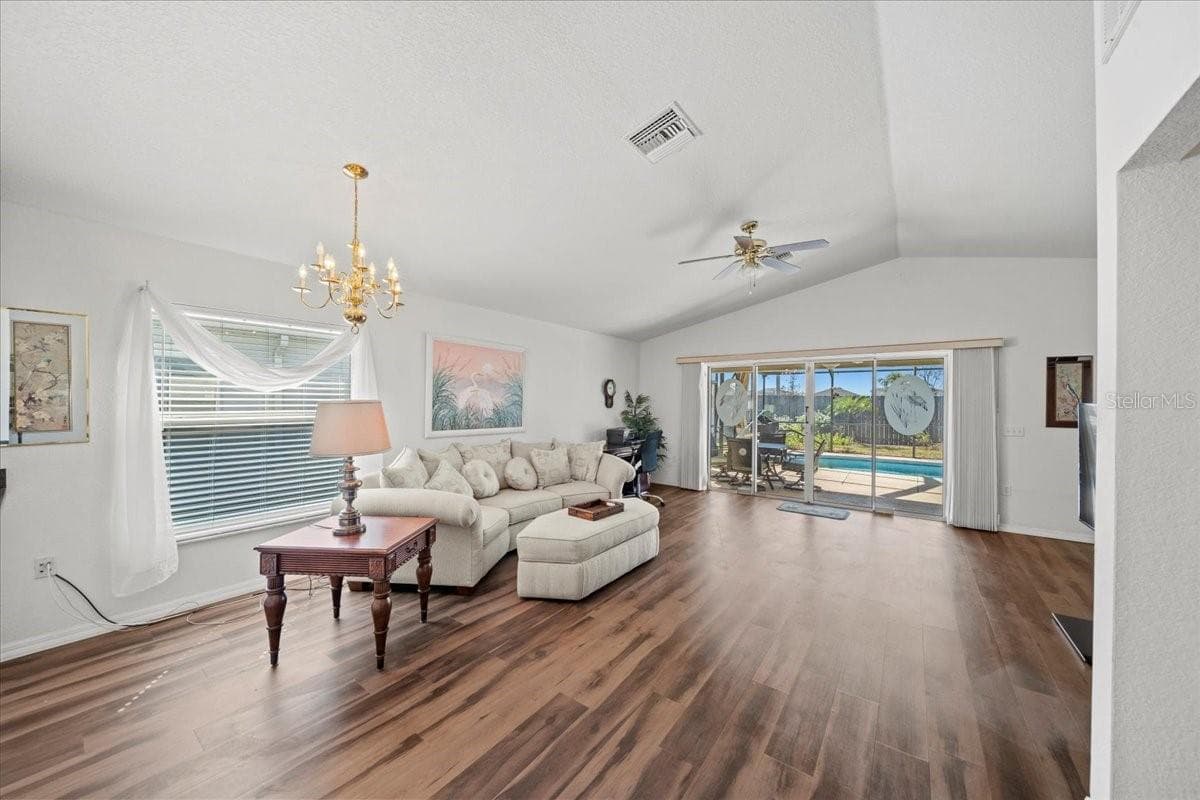 View from the living room - 364 LAKE SUZANNE DR, LAKE WALES