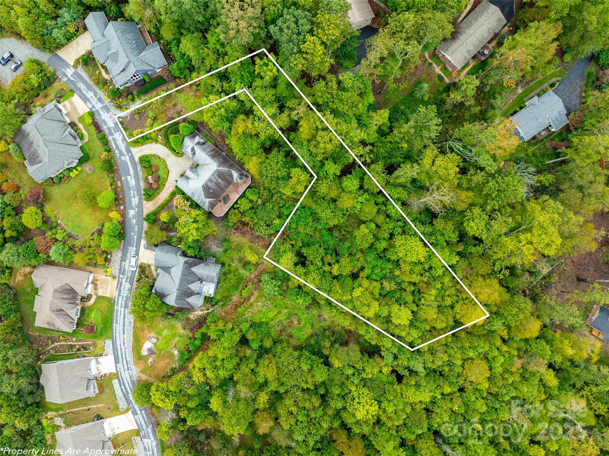 Lot lines are not exact - Hendersonville