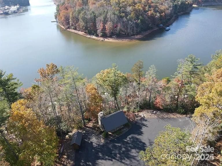 aerial street view - Nebo