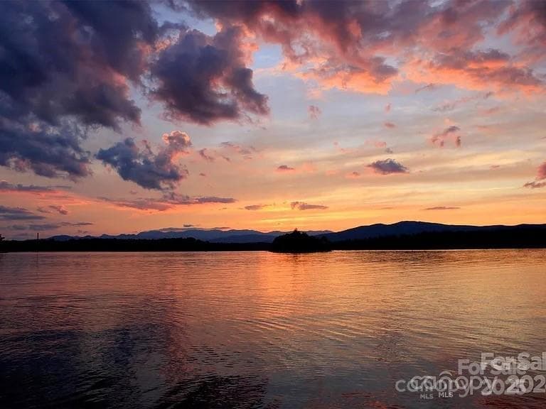 Sunset over Lake James - Nebo