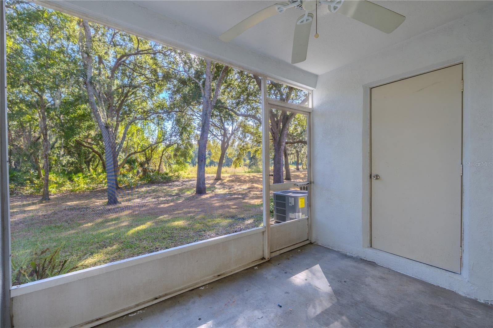 The private screened in porch has additional storage. - 2432 LAKE WOODBERRY CIR, BRANDON