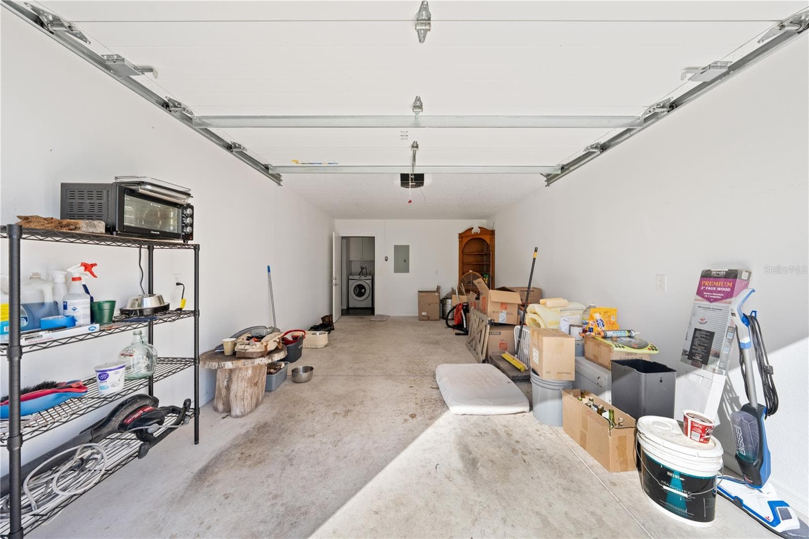 In-law suite private one car garage with door opener. The door goes into the garage - 4055 EDSEL AVE, ST CLOUD
