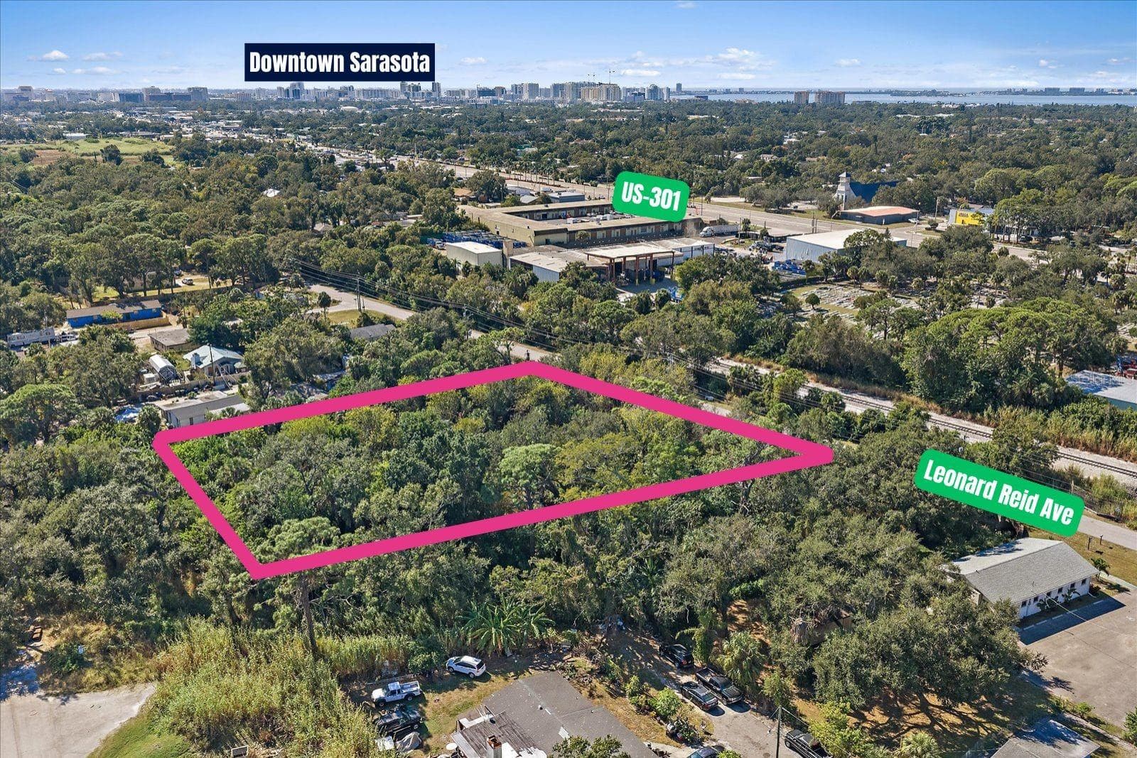 Land at LEONARD REID AVE, SARASOTA, photo 5 of 7