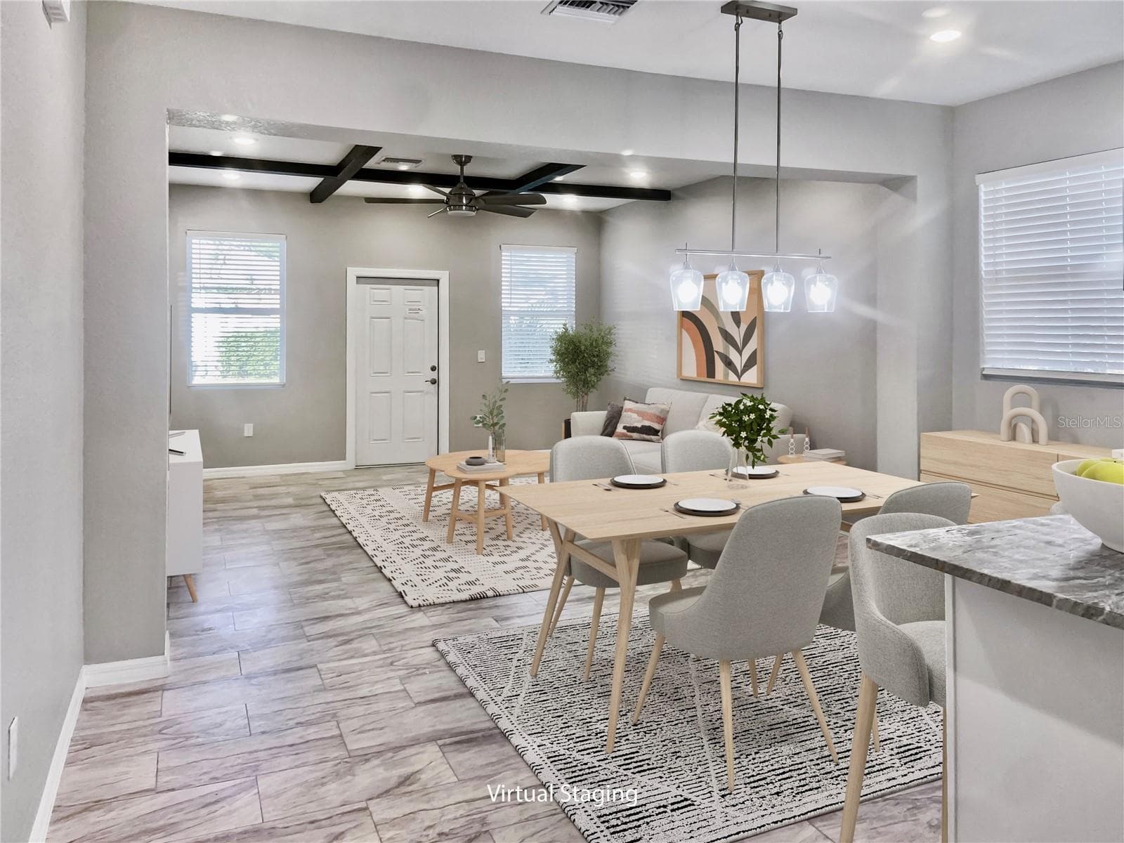 Virtual Staged Living Area - 4229 ELSON AVE, SEBRING