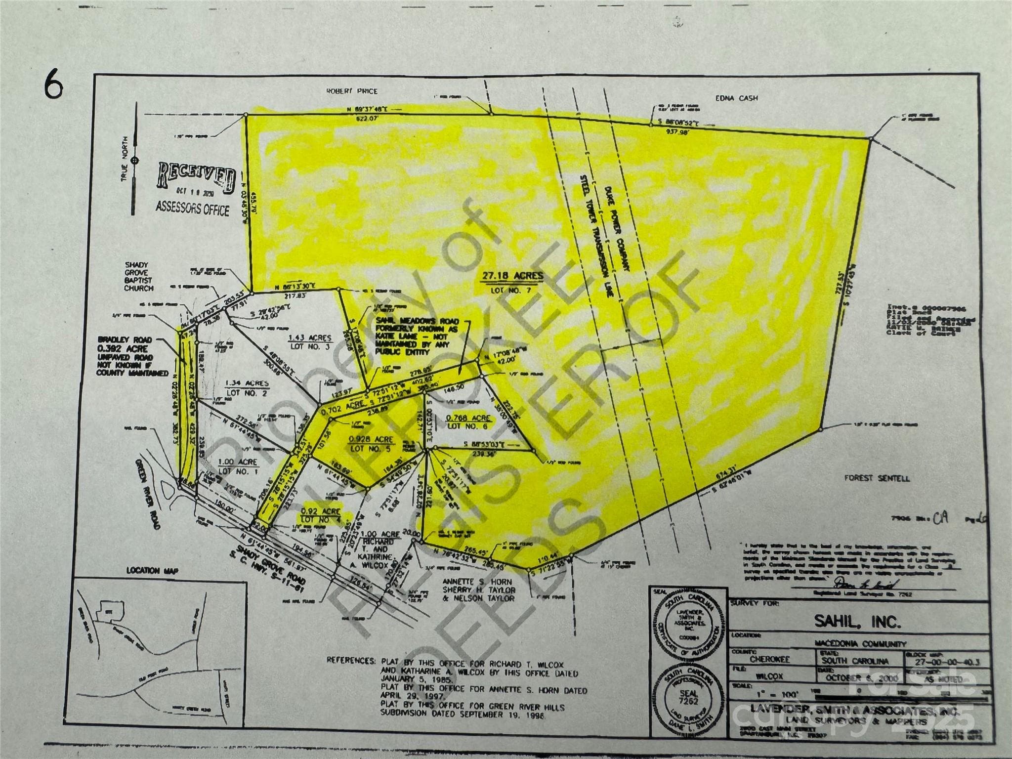 Acreage at 0 Bradley Road, Gaffney, photo 2 of 13