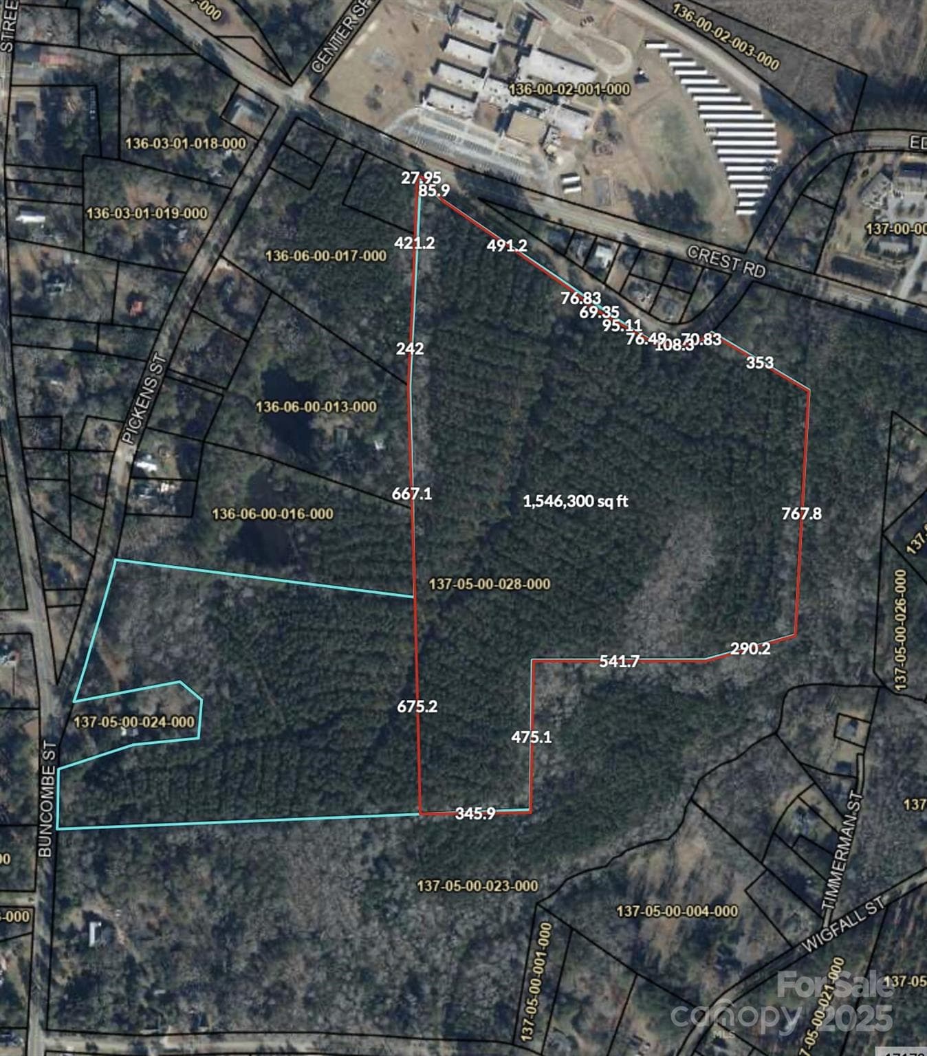 Acreage at 0 Edgewood Drive, Edgefield, photo 2 of 2