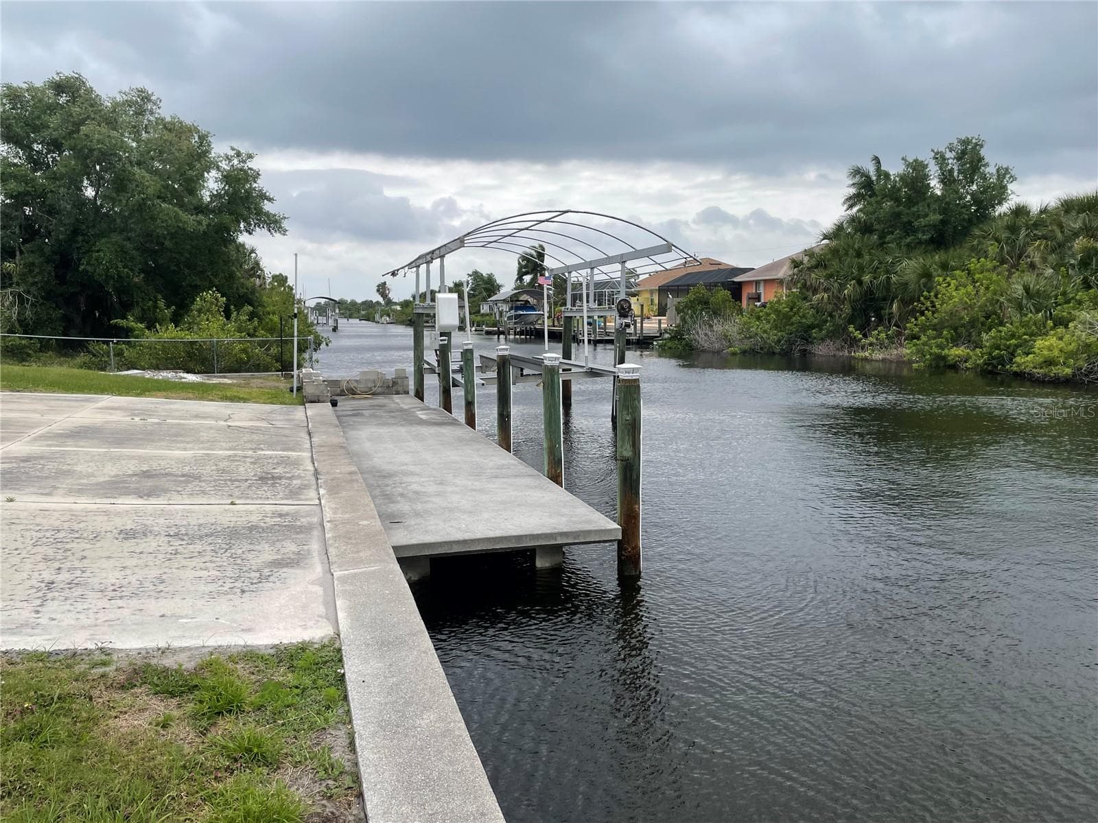 DOCK CANAL VIEW - 18029 OHARA DR, PORT CHARLOTTE
