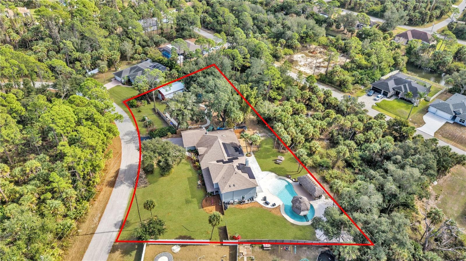 Single Family Residence at 3694 CRANDON RD, NORTH PORT, photo 92 of 94