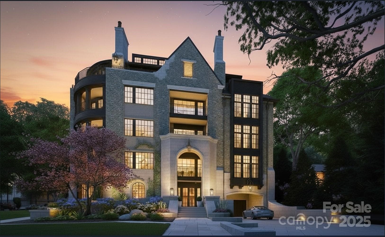 Front exterior rendering - Charlotte